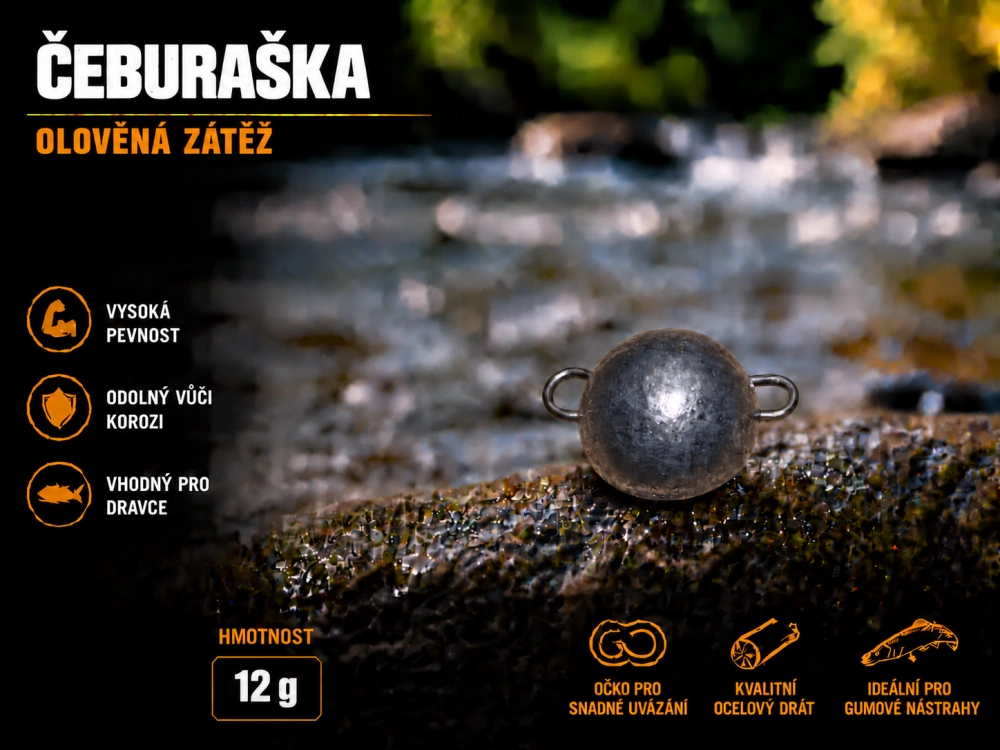 ČEBURAŠKA OLOVĚNÁ 12g