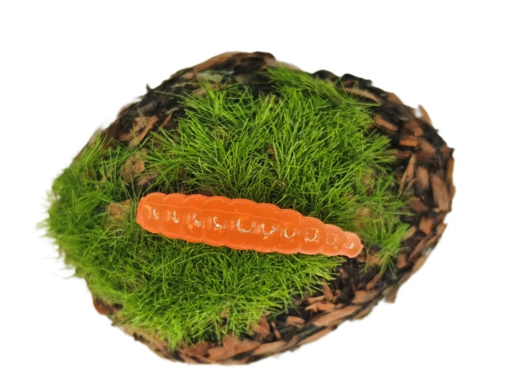 INSECT WORM 1,0 orange fluo