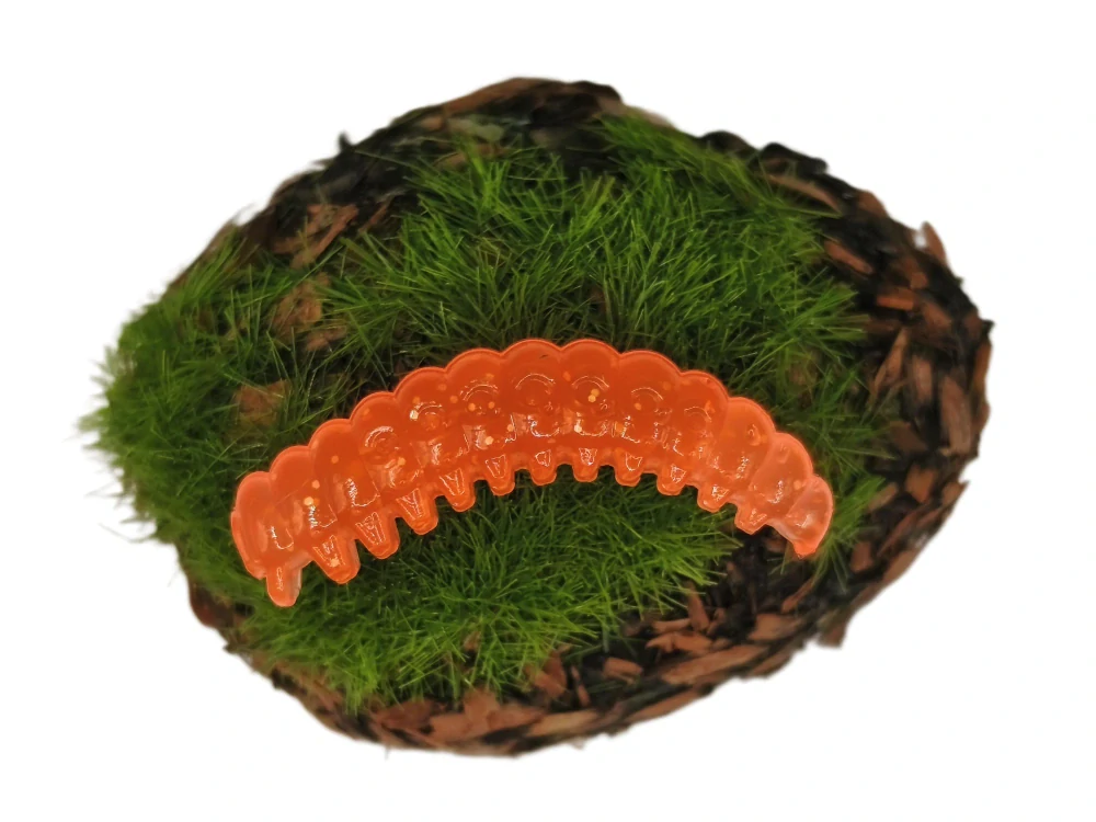 CATERPILLAR BUTTERFLY 1,2 fluo orange