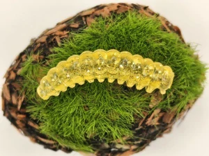 CATERPILLAR BUTTERFLY 1,2 gold transparent