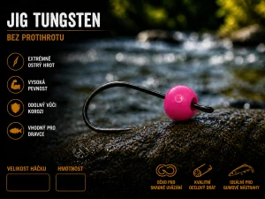 TUNGSTEN JIG B SPIN velikost #10 / 0,50g