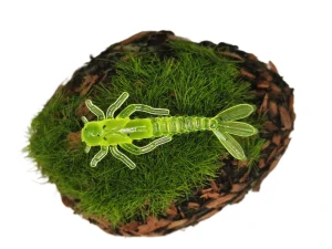 MAYFLY BAETIS 1,2 yellow fluo