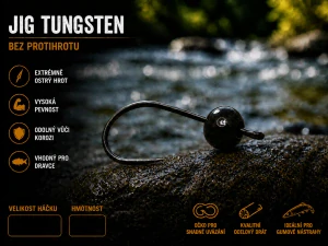 TUNGSTEN JIG B SPIN velikost #4 / 0,35g