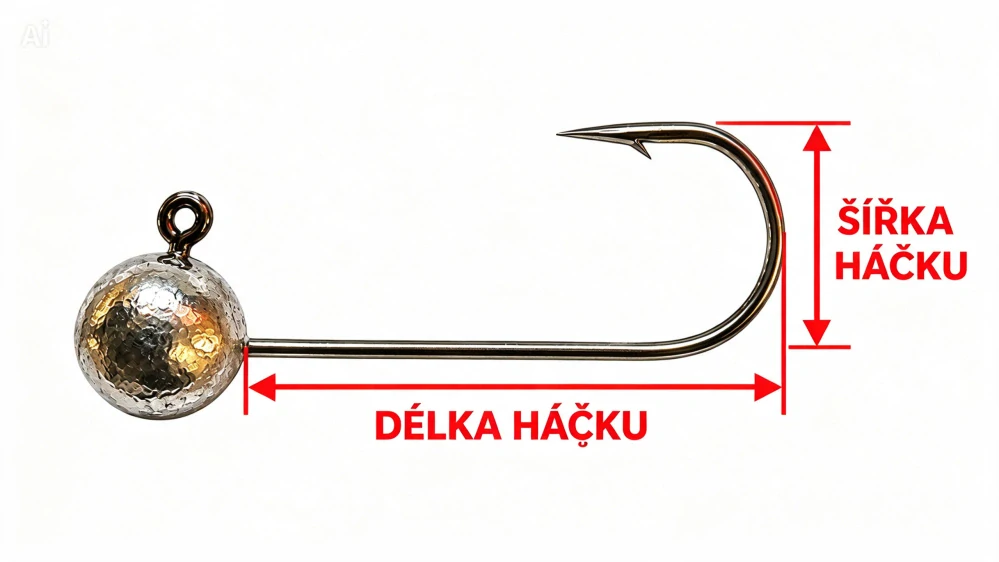 OLOVĚNÝ JIG VMC velikost #2/0 / 8g